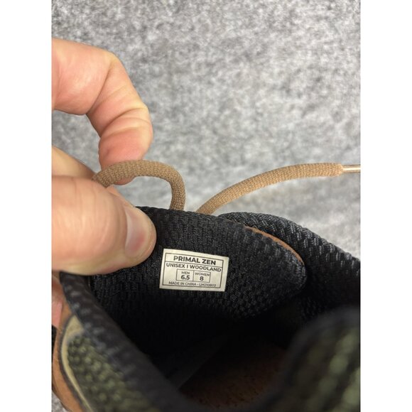 Lems Primal Zen Shoes Mens Size 6.5 Woodland Brown Green Minimalist Trail Hiking - Picture 6 of 8